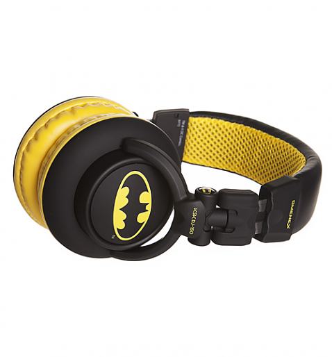 Black Dc Comics Batman DJ Headphones