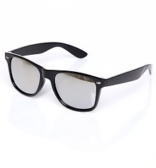 Black Mirror Lens Wayfarer Sunglasses [View details]