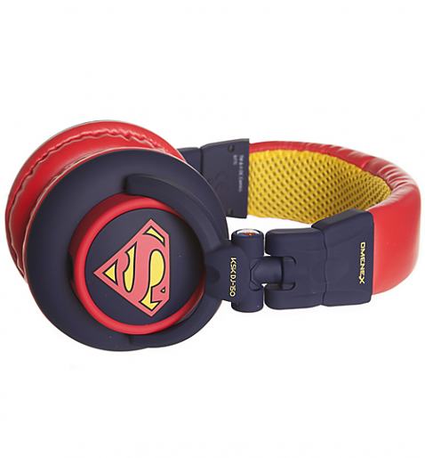 Blue DC Comics Superman DJ Headphones