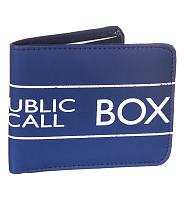Boxed Doctor Who Tardis PU Wallet