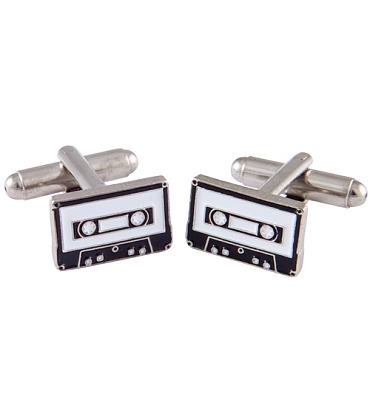 Boxed Retro Cassette Tape Cufflinks