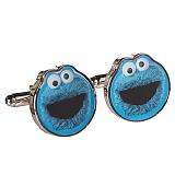 Boxed Sesame Street Cookie Monster Cufflinks