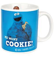 Boxed Sesame Street Cookie Monster Mug