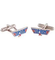 Boxed Top Gun Logo Cufflinks
