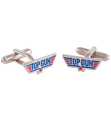 Boxed Top Gun Logo Cufflinks