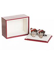 Boxed Where's Wally Cufflinks