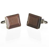 Cadbury's Chocolate Chunk Cufflinks