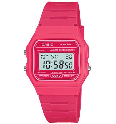 Classic Hot Pink Watch from Casio
