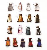 Doctor Who Daleks Magnet Set