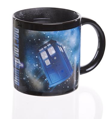 Doctor Who Heat Changing Tardis Mug
