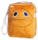 Furry Orange Zippy Rainbow Flight Bag