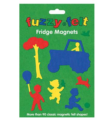 Fuzzy Felt Fridge Magnets