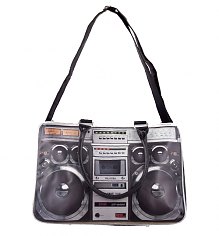 Retro Ghettoblaster Weekend Bag [View details]