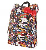 Hello Kitty Sticker Print Backpack from Loungefly