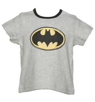 Kids Batman Logo Ringer T-Shirt