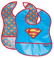 Kids Superbaby 2pk Crumb Catcher Bibs