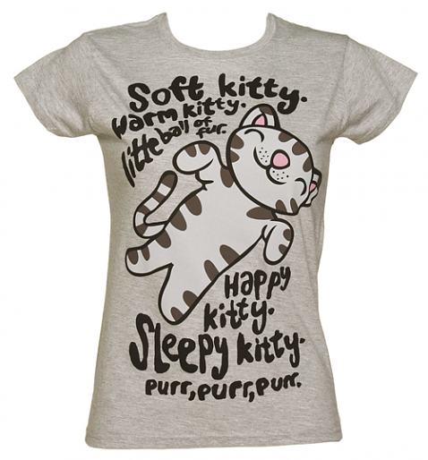 Ladies Big Bang Theory Soft Kitty T-Shirt