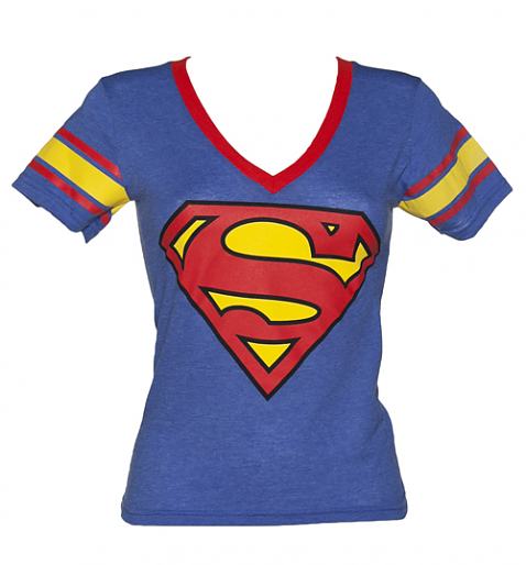 Superman V-Neck T-Shirt
