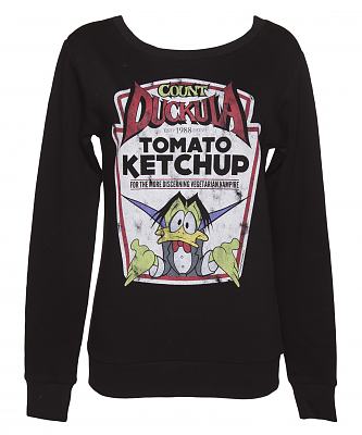 Ladies Count Duckula Ketchup Sweater