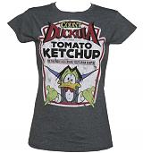 Ladies Count Duckula Ketchup T-Shirt