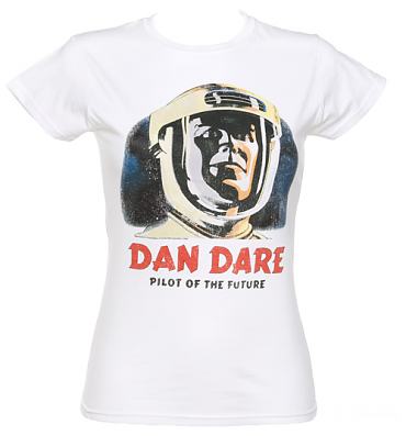 Ladies Dan Dare Pilot Of The Future T-Shirt