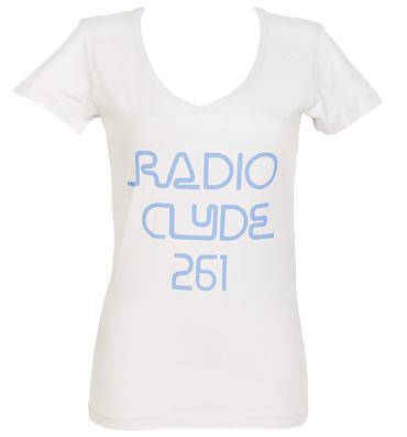 Ladies Frank Zappa Radio Clyde Scoop Neck T-Shirt from Worn Free