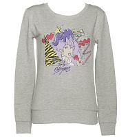 Ladies Grey Retro Jem And The Holograms Sweater