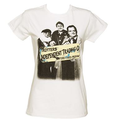 Ladies Only Fools and Horses Group Sign T-Shirt from Sticks and Stones