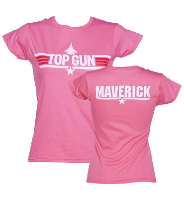 Ladies Pink Top Gun Maverick T-Shirt