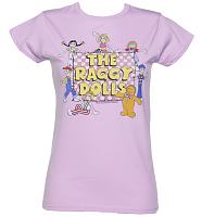 Ladies Lilac Raggy Dolls T-Shirt