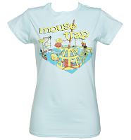 Ladies Retro Mouse Trap T-Shirt