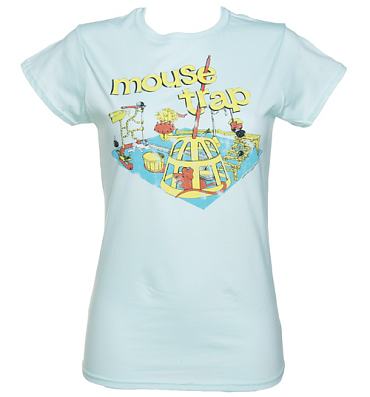 Ladies Retro Mouse Trap T-Shirt