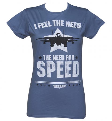 Ladies Top Gun Need For Speed T-Shirt from TruffleShuffle