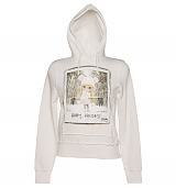 Ladies White Alpine Blythe Hoodie