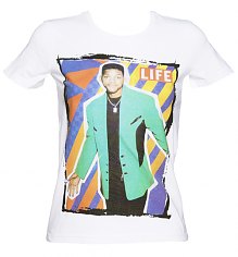 Ladies White Life Magazine US Sitcom Icon Cover 80's T-Shirt [View details]