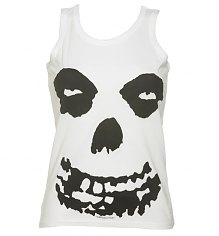 Ladies White Misfits Face Vest [View details]