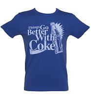 Men's Acid Wash Things Go Better With Coke Vintage T-Shirt
