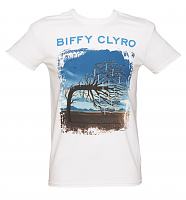 Men's Biffy Clyro Opposites White T-Shirt
