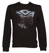 Men's Black Autobot Transformers Sweater