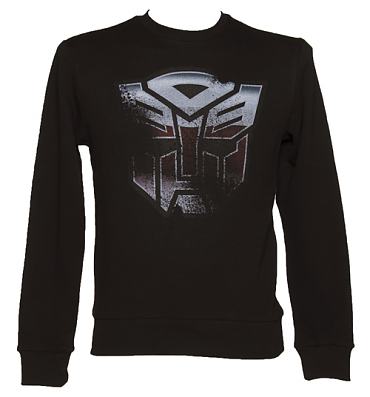 Men's Black Autobot Transformers Sweater