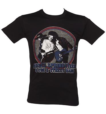 Men's Black Bruce Springsteen An The E Street Band T-Shirt