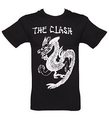 Men's Black Clash Dragon T-Shirt [View details]