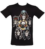 Men's Guns N Roses Vintage Heads T-Shirt
