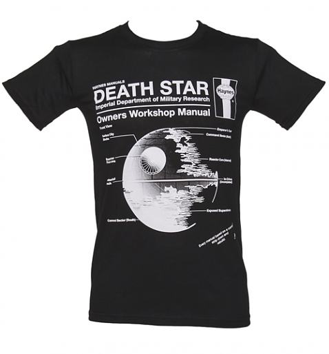 Haynes Manual Death Star Star Wars T-Shirt