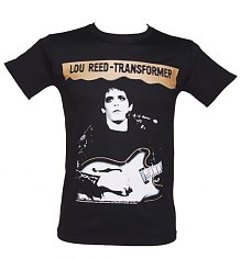 Men's Black Lou Reed Transformer T-Shirt [View details]