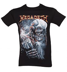 Men's Black Megadeth Dynamite T-Shirt [View details]