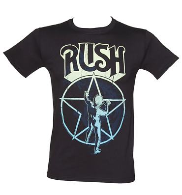 Men's Black Rush Starman T-Shirt