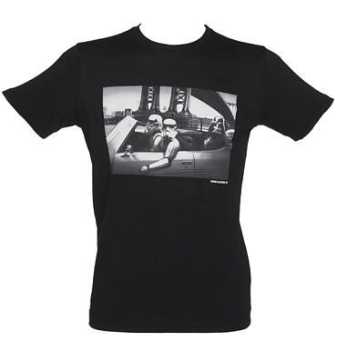 Men's Black Star Wars Vader Eastside T-Shirt from Chunk