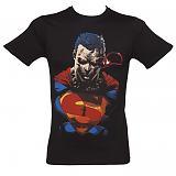 Men's Black Superman Vision T-Shirt