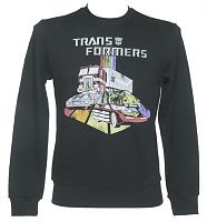 Men's Blackwash Transformers Automobiles Sweater